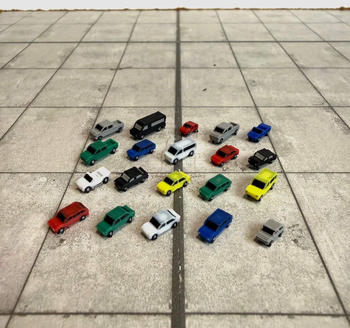 für Herpa Wings 1:500 / 1:400 20x Cars Autos GSE Zubehör / Airport Accessoires