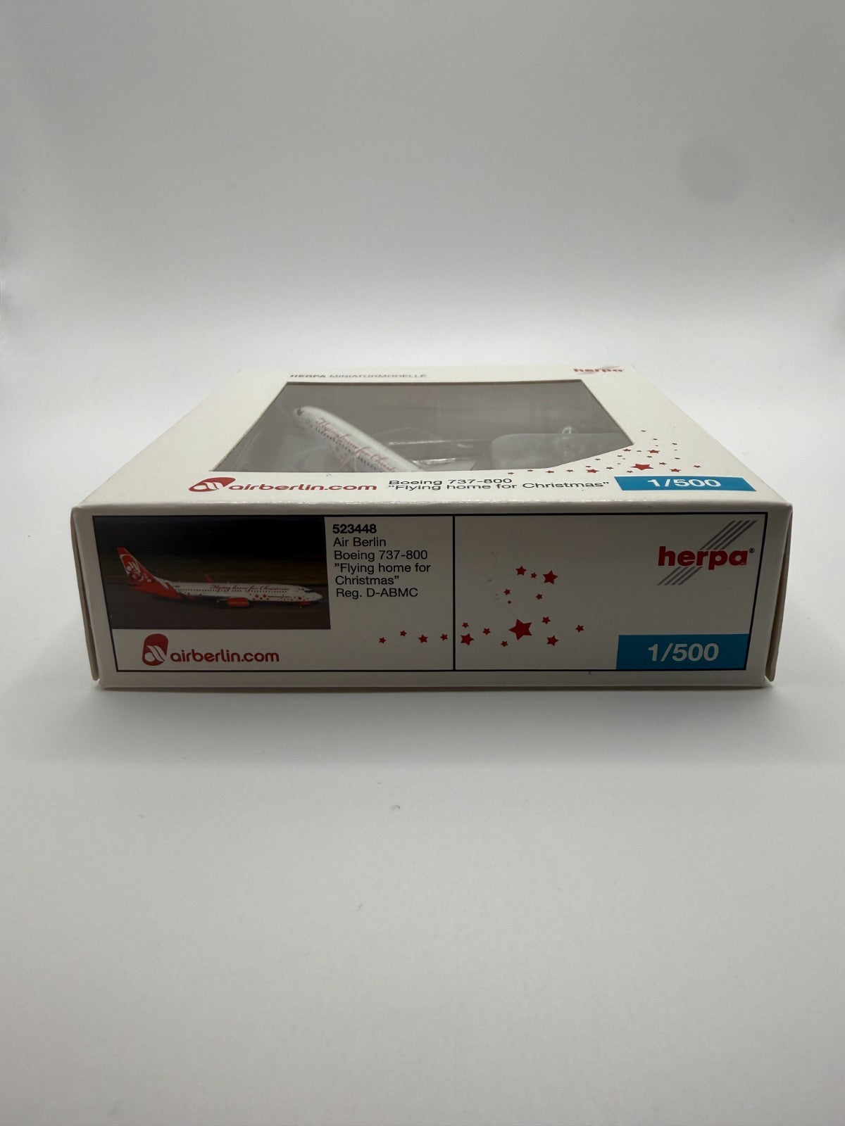 Herpa Wings 1:500 Air Berlin 737-800 Flying Home for Christmas