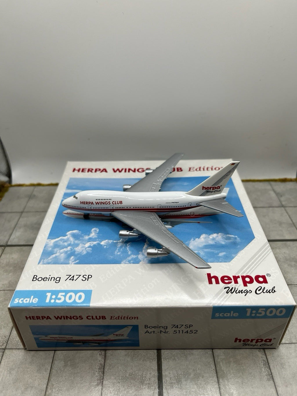Herpa Wings 1:500 Club Edition 747SP