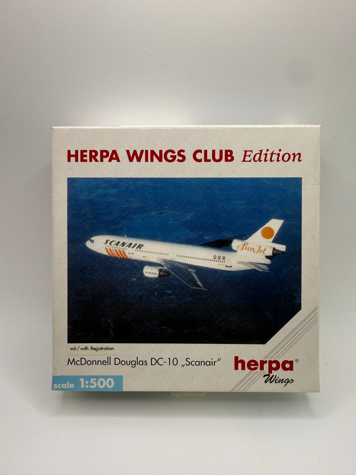 Herpa Wings 1:500 Scanair DC-10