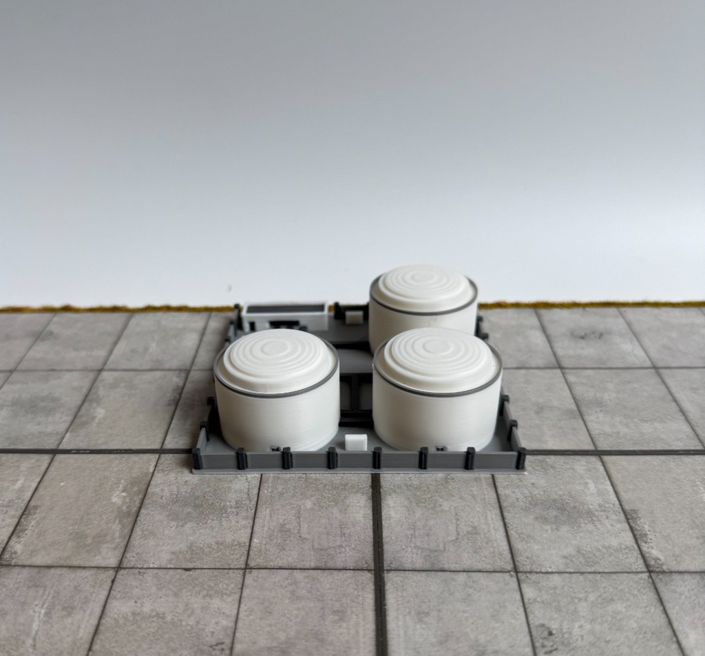 für Herpa Wings 1:500 / 1:400 Kerosintank Fuel tank / Airport Accessoires GSE