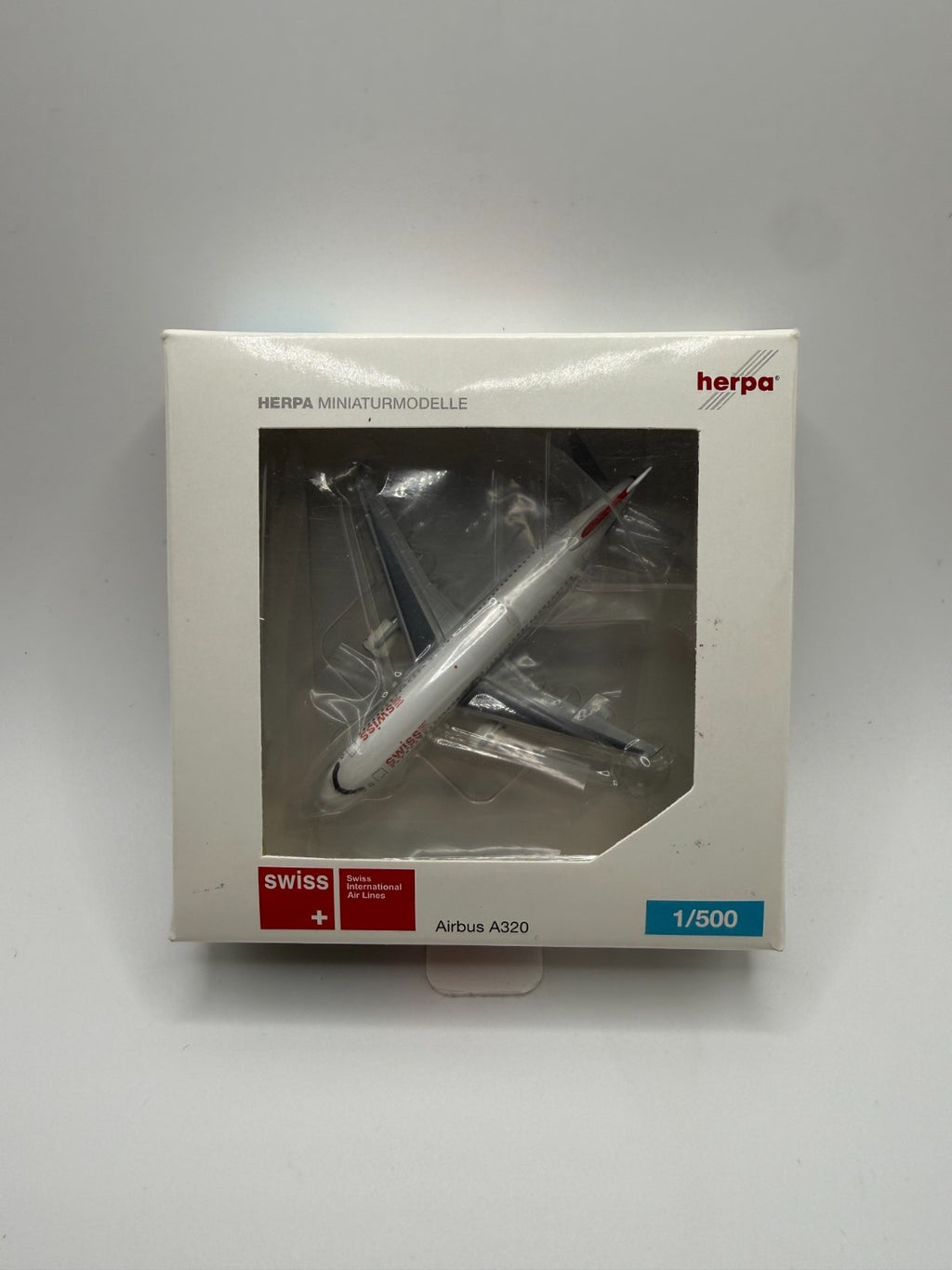 Herpa Wings 1:500 Swiss A320