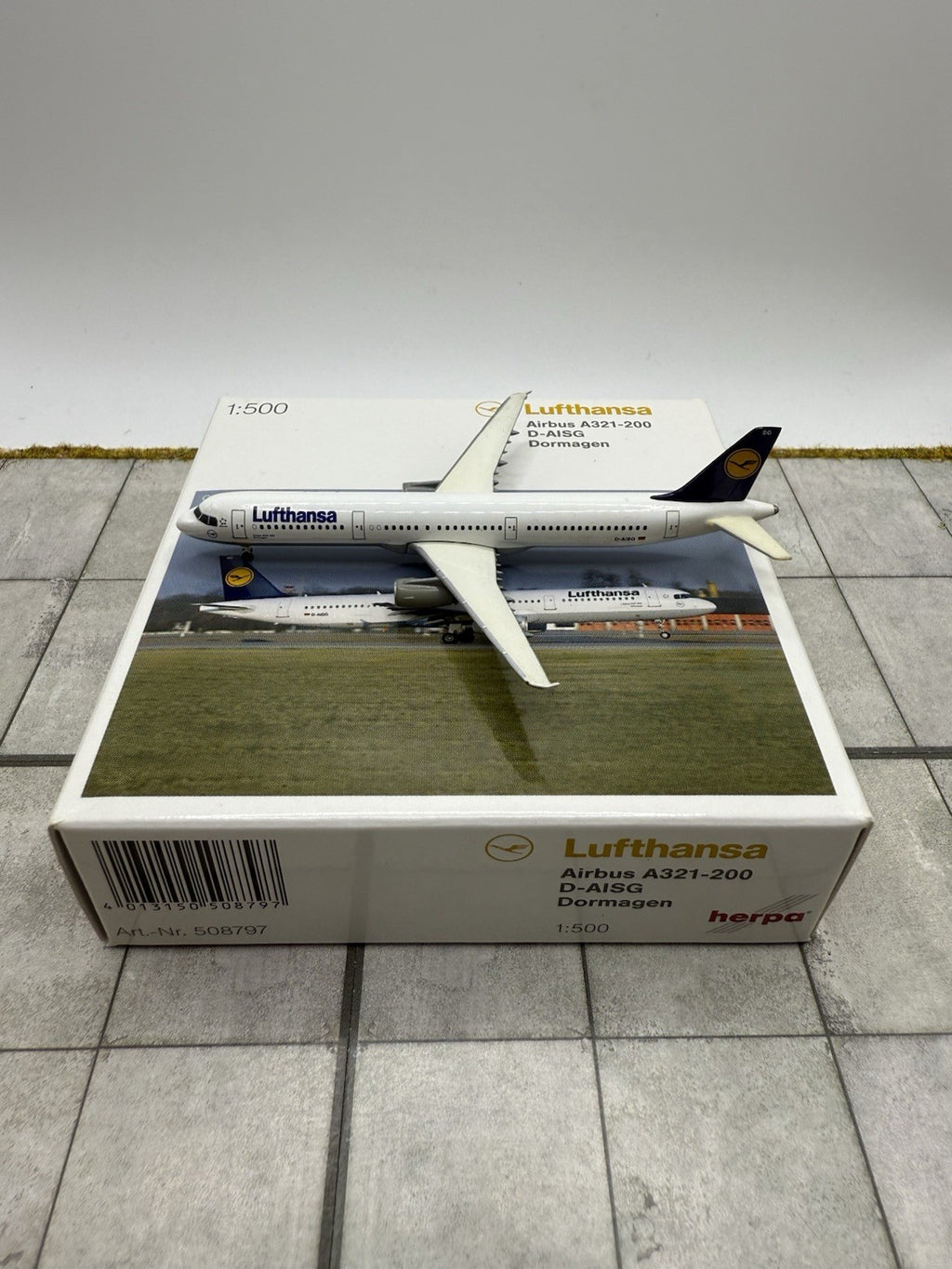 Herpa Wings 1:500 Lufthansa A321 Dormagen