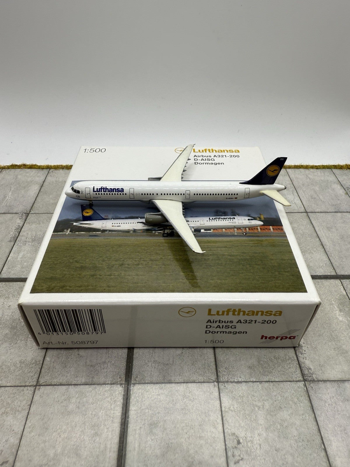 Herpa Wings 1:500 Lufthansa A321 Dormagen