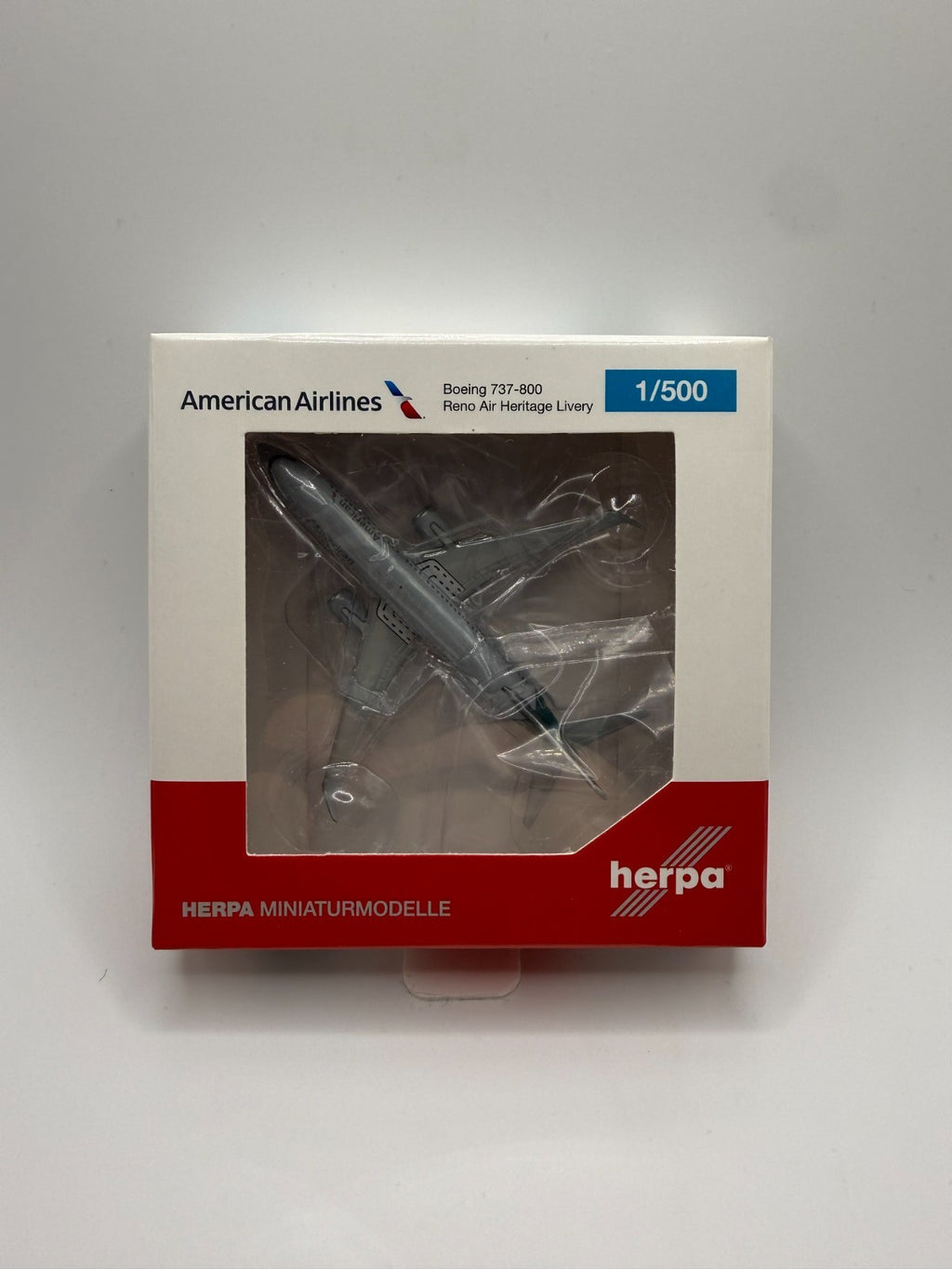 Herpa Wings 1:500 American Airlines 737-800 Reno Air Heritage Livery