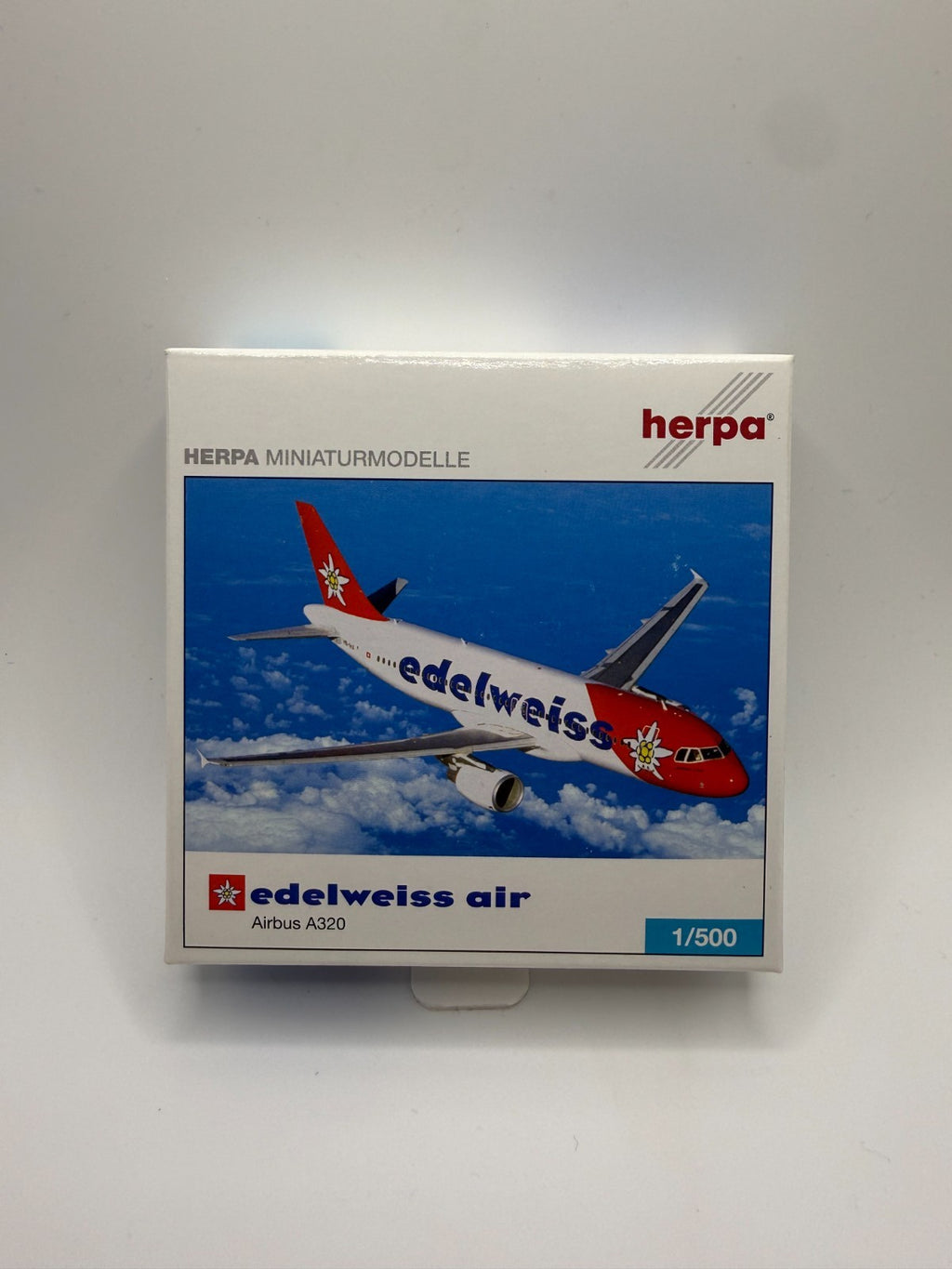 Herpa Wings 1:500 Edelweiss A320