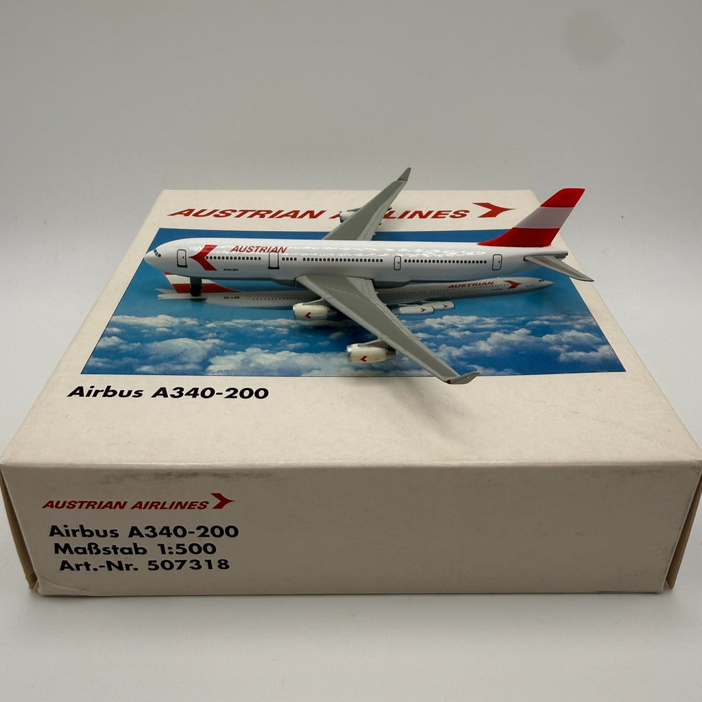 Herpa Wings 1:500 Austrian Airlines A340-200