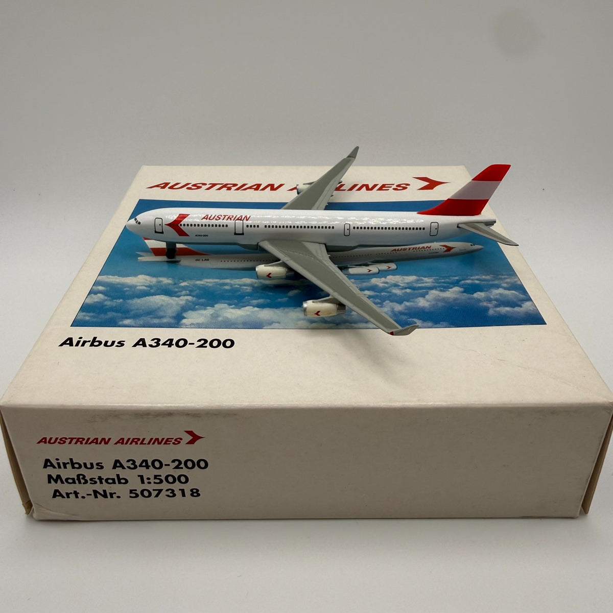 Herpa Wings 1:500 Austrian Airlines A340-200