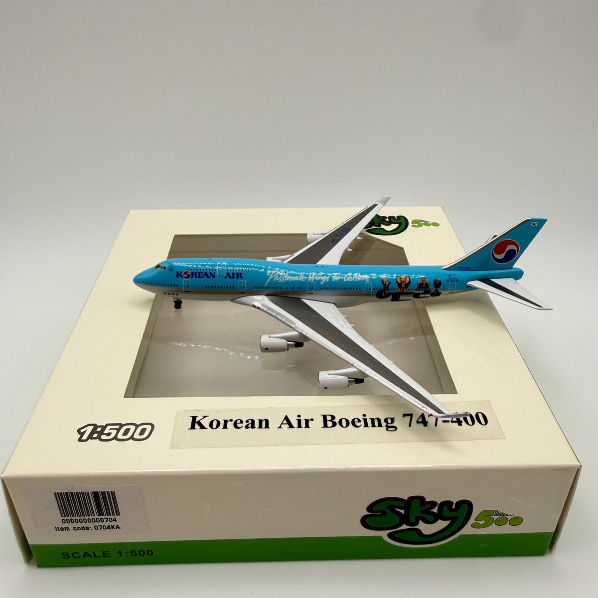 Herpa Wings 1:500 / Sky500 Korean Air 747-400