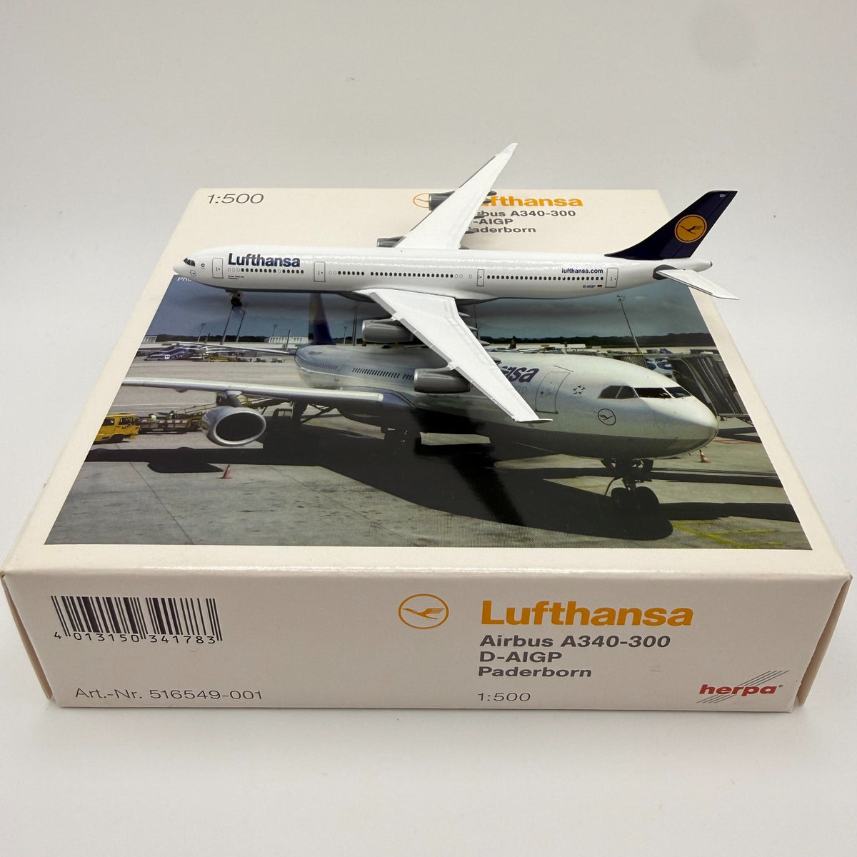 Herpa Wings 1:500 Lufthansa A340-300 D-AIGP