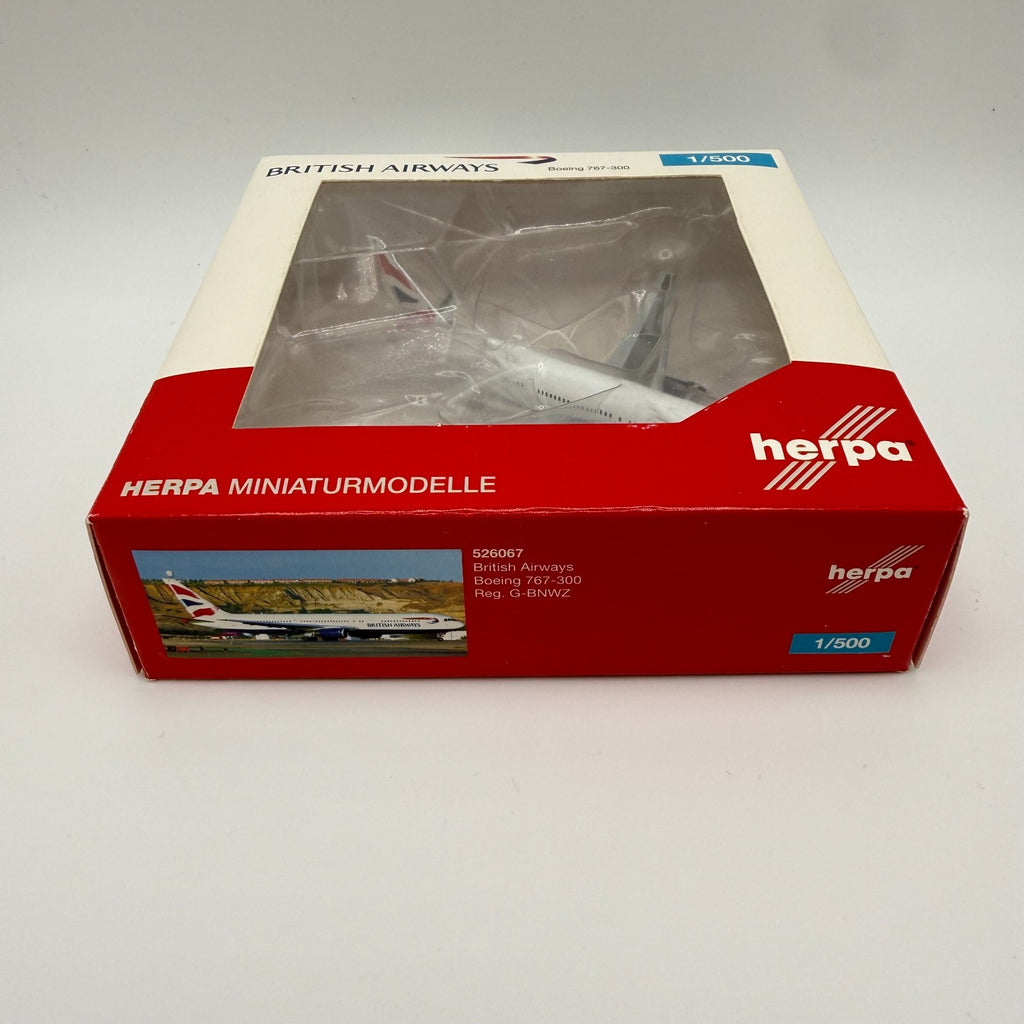 Herpa Wings 1:500 British Airways 767-300