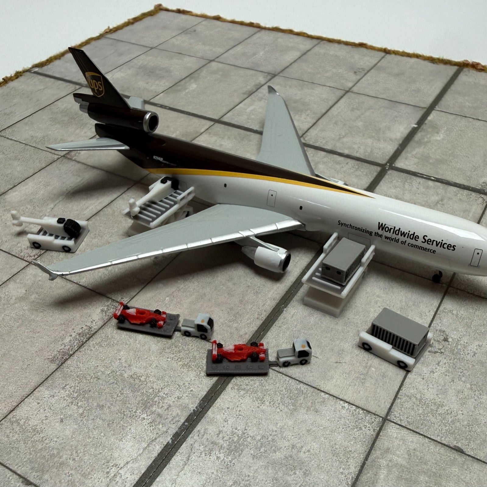 für Herpa Wings 1:500 / 1:400 Special Cargo Set / GSE