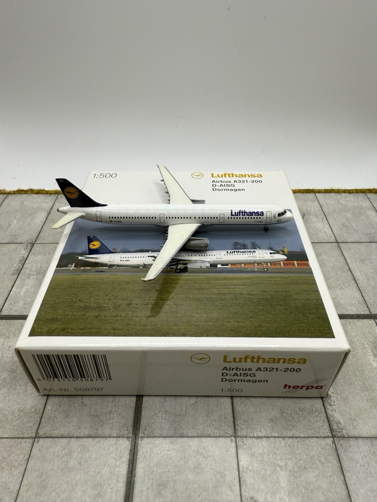 Herpa Wings 1:500 Lufthansa A321 Dormagen