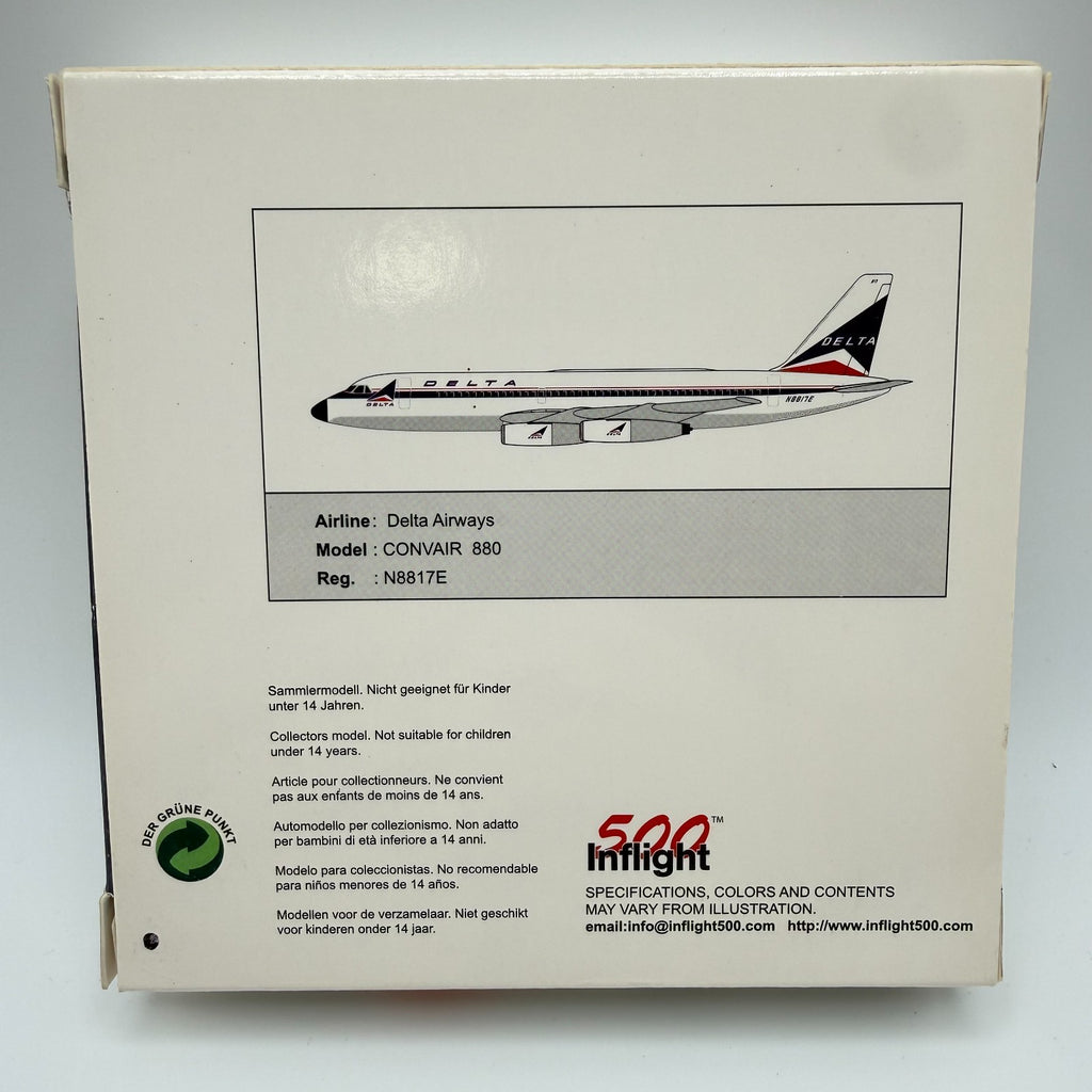 Herpa Wings 1:500 / Inflight500 Delta Airlines Convair CV-880