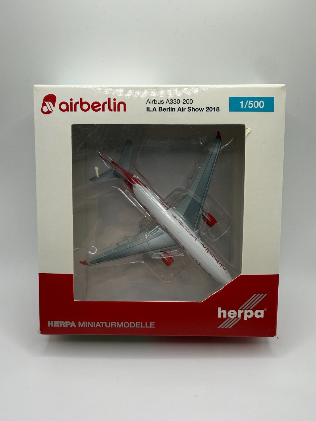 Herpa Wings 1:500 Air Berlin A330-200 ILA Berlin Air Show