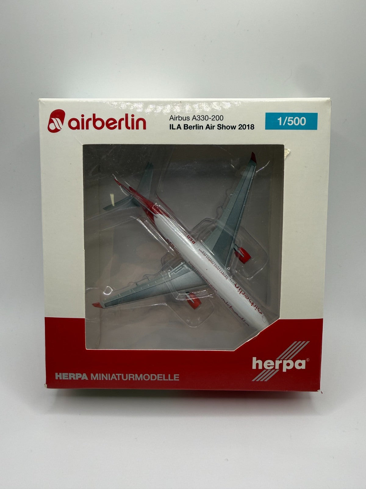 Herpa Wings 1:500 Air Berlin A330-200 ILA Berlin Air Show