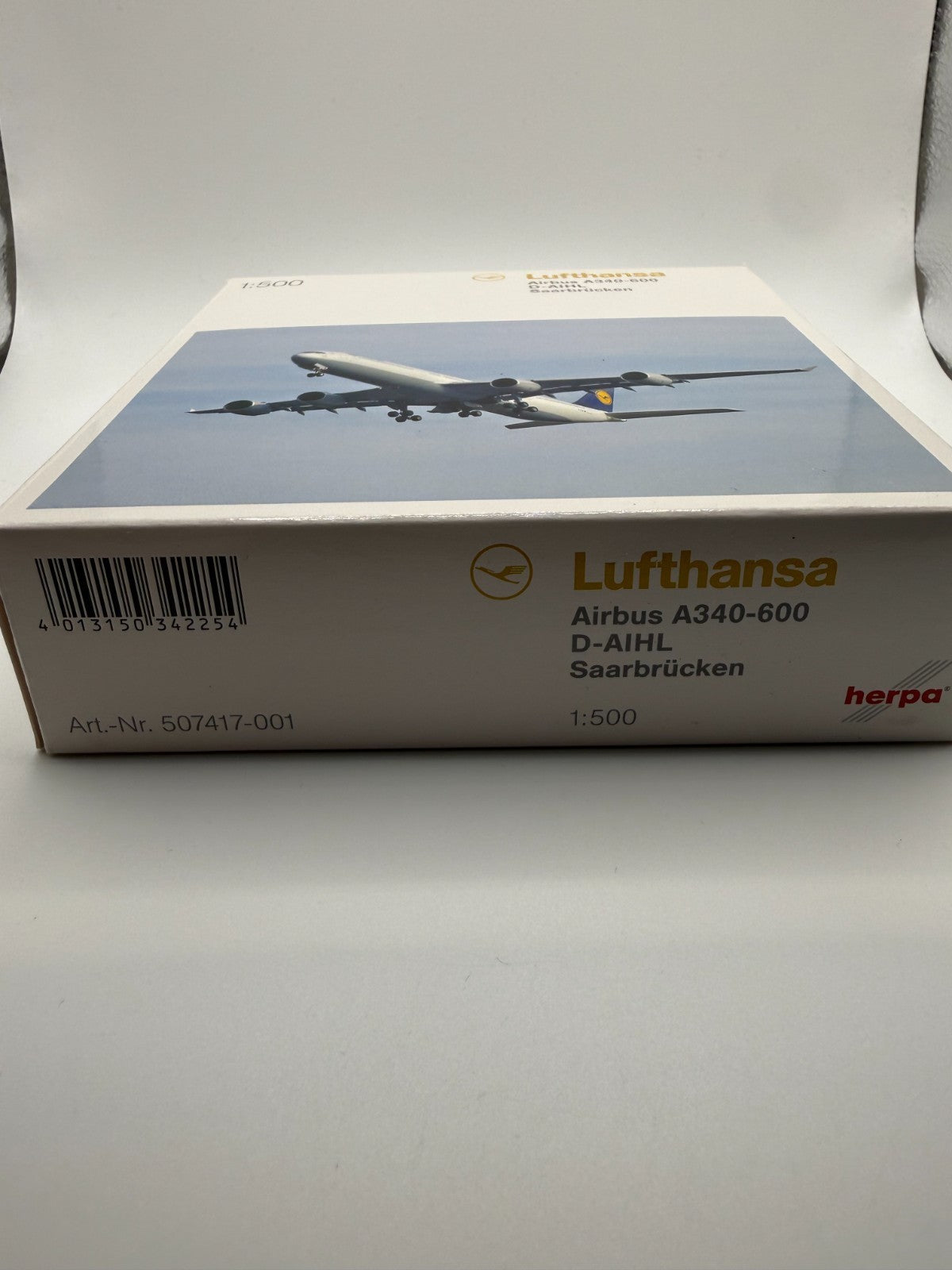 Herpa Wings 1:500 Lufthansa A340-600