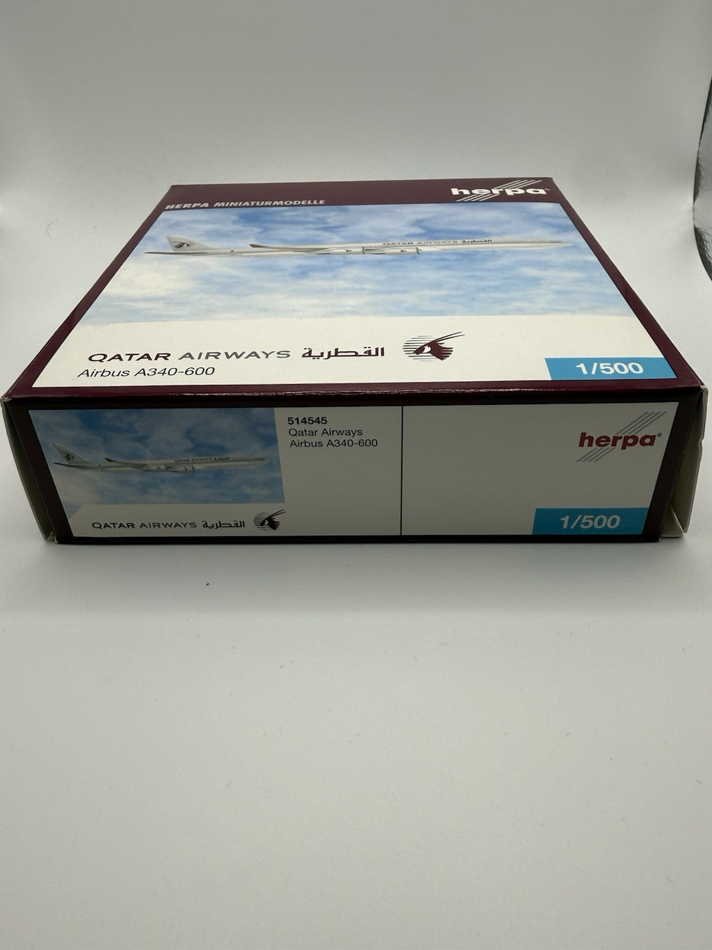 Herpa Wings 1:500 Qatar Airways A340-600