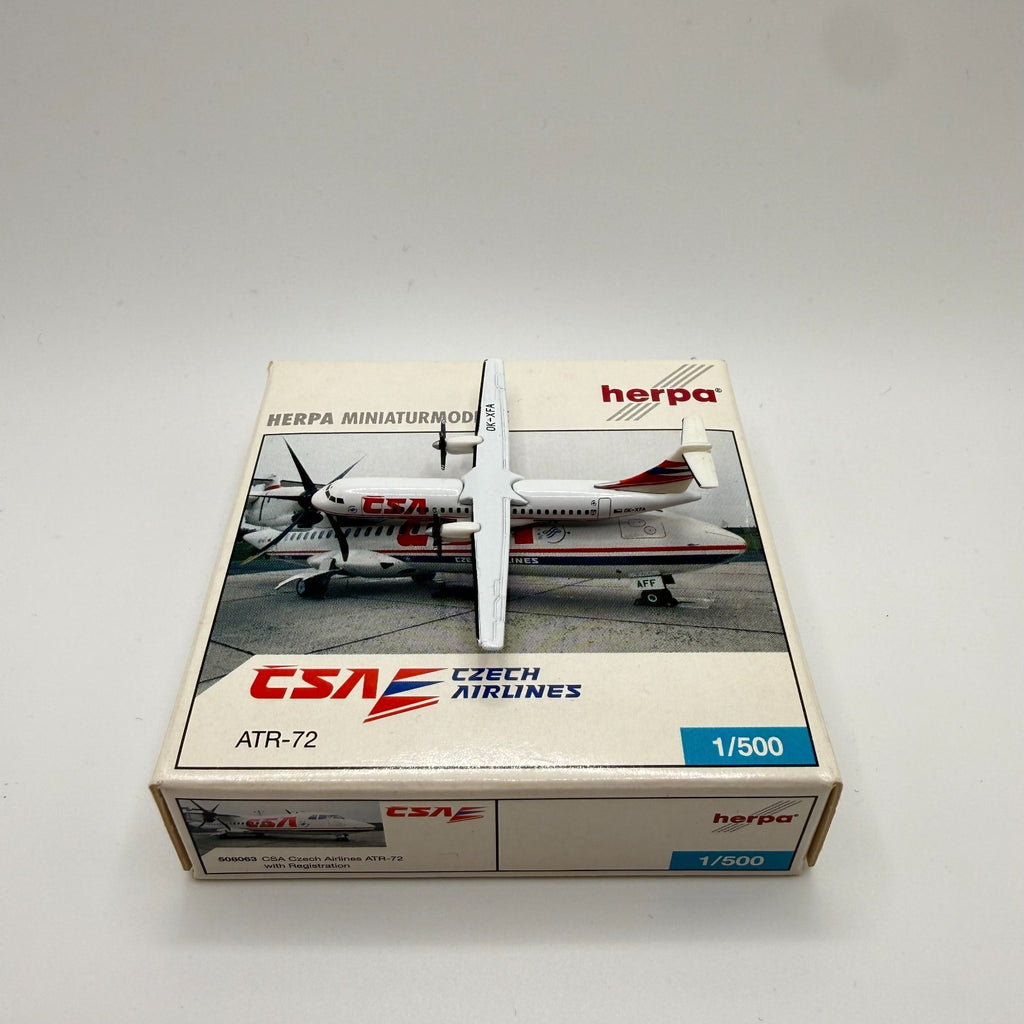 Herpa Wings 1:500 CSA Czech Airlines ATR-72