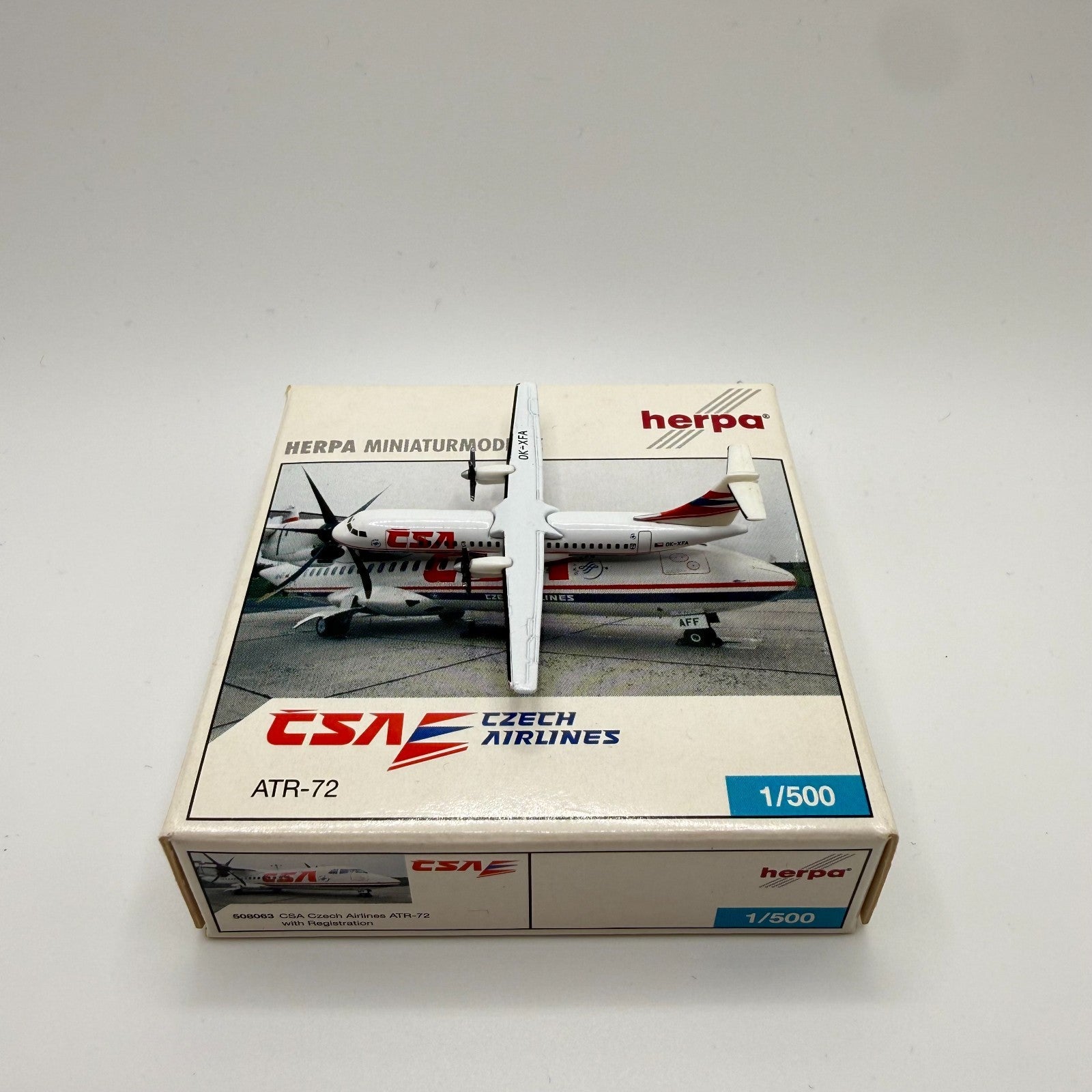 Herpa Wings 1:500 CSA Czech Airlines ATR-72