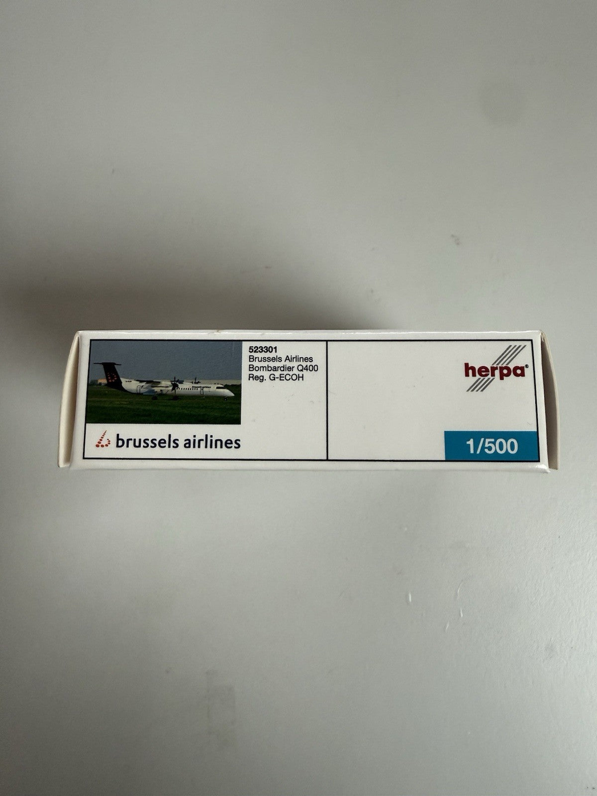 Herpa Wings 1:500 Brussels Airlines Dash 8 Q400