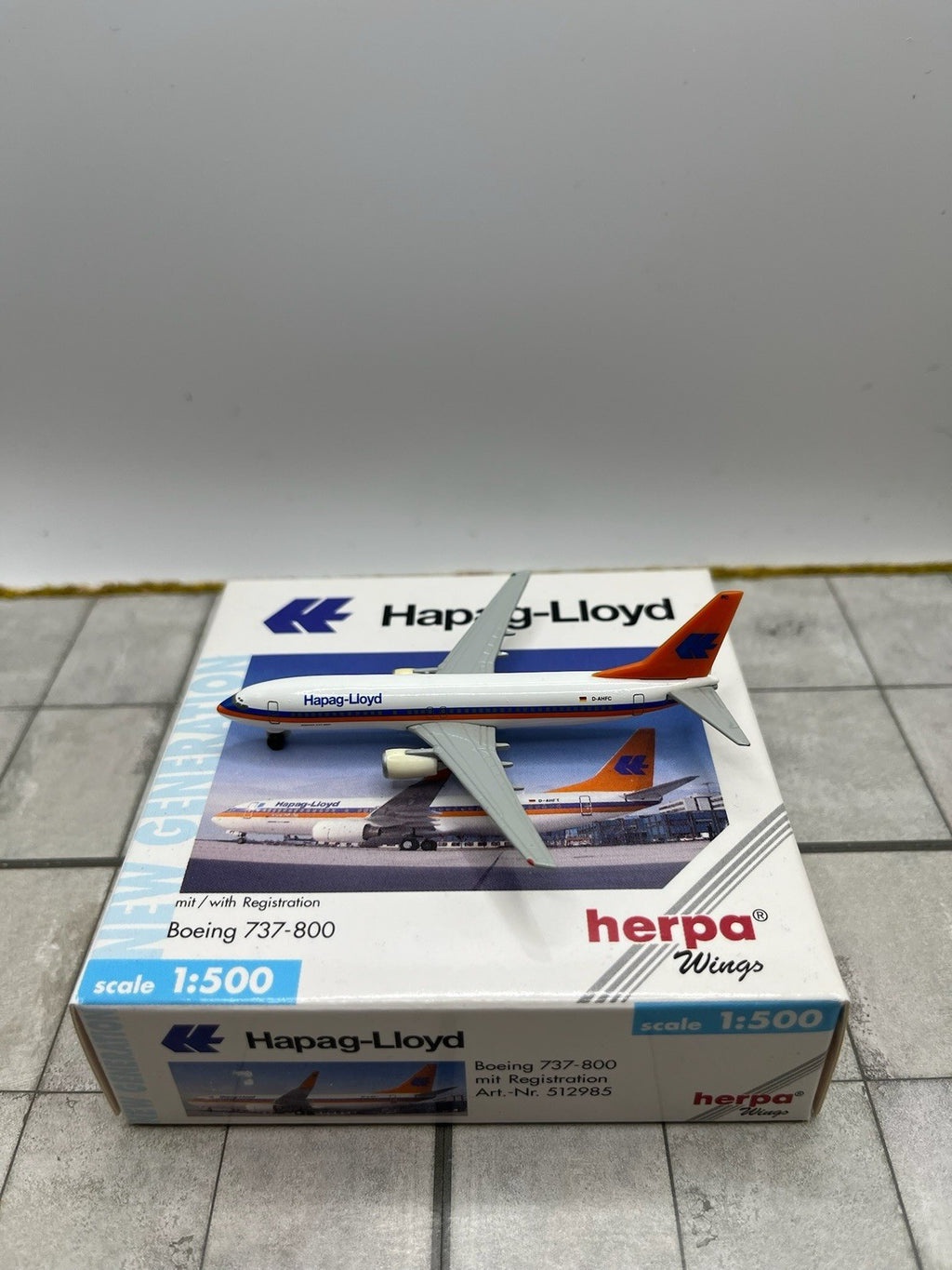 Herpa Wings 1:500 Hapag Lloyd 737-800
