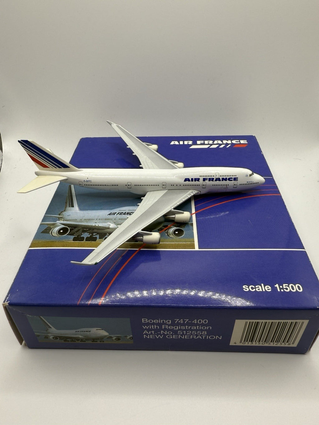 Herpa Wings 1:500 Air France 747-400