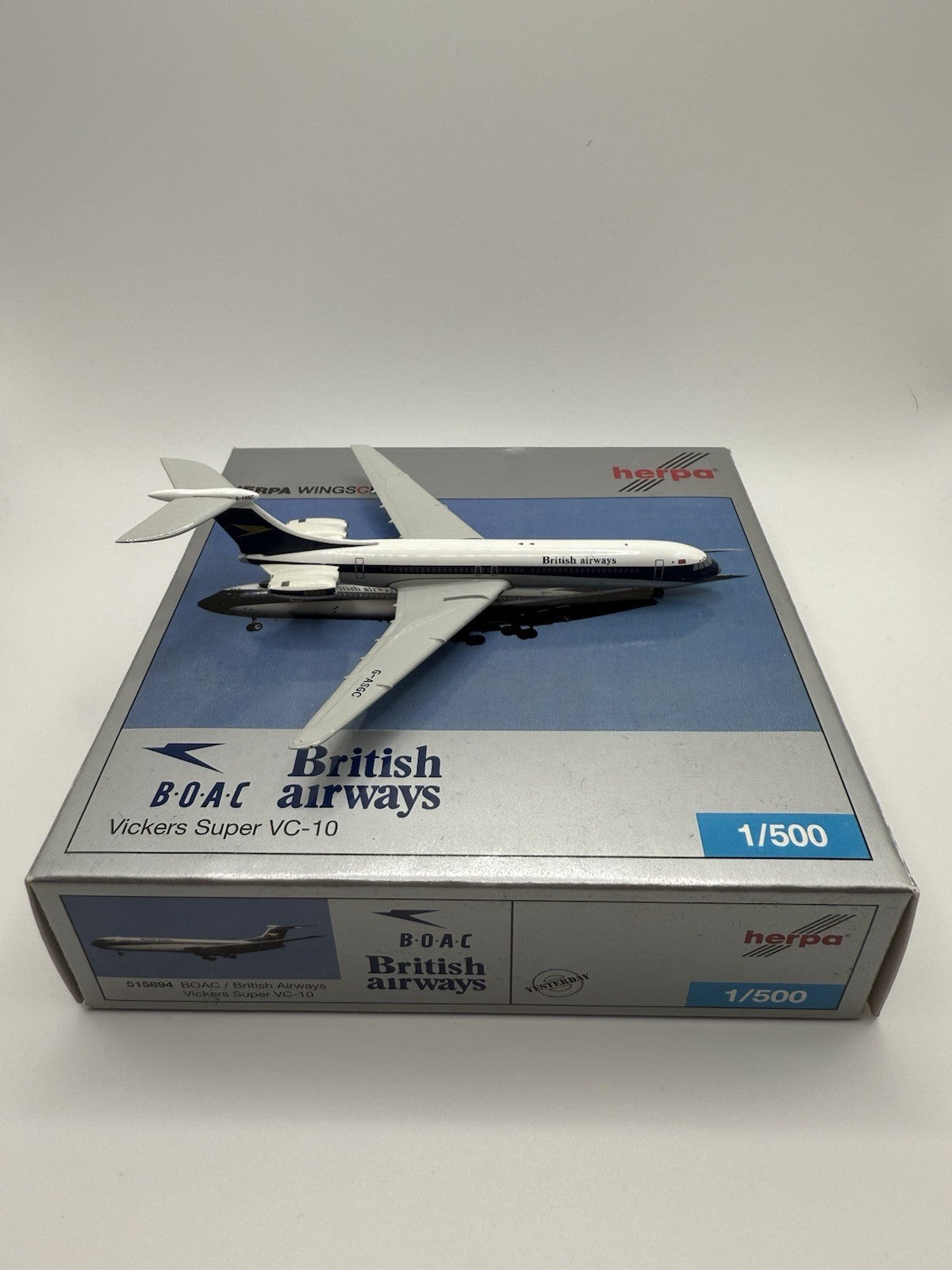 Herpa Wings 1:500 BOAC Vickers Super VC-10