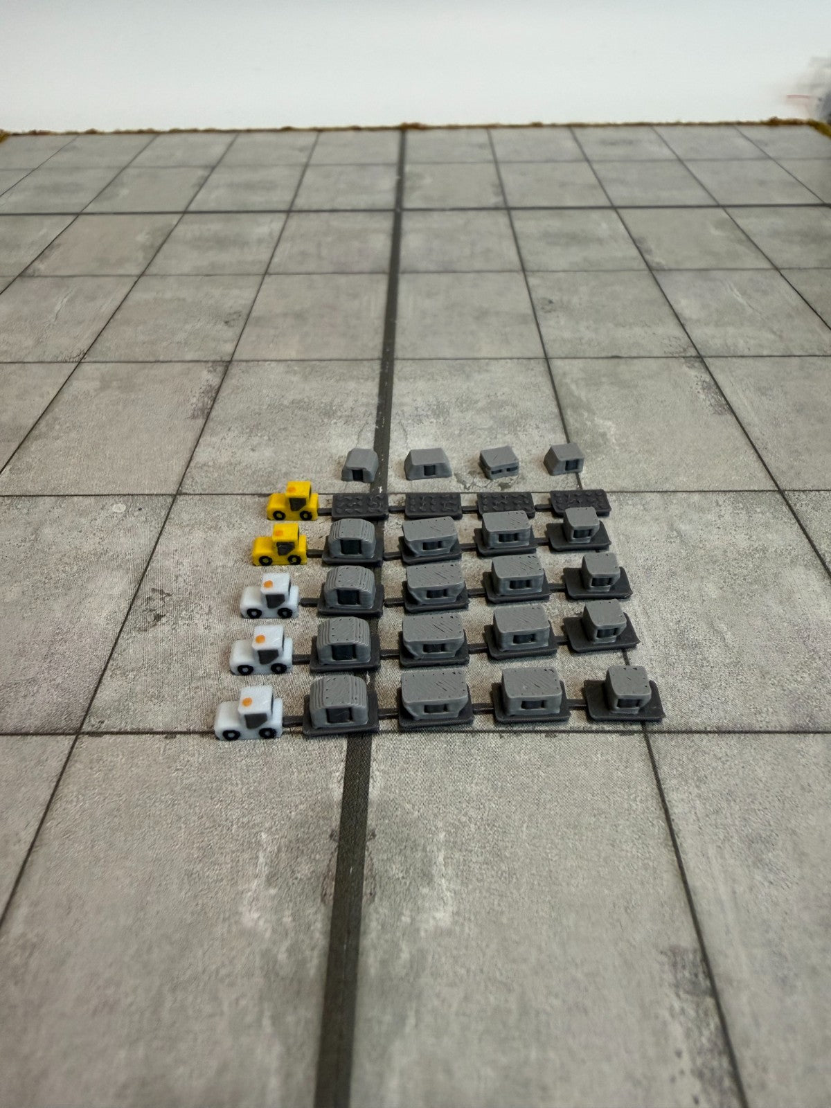 für Herpa Wings 1:500 / 1:400 Cargo Vehicles Set GSE / Airport Accessoires