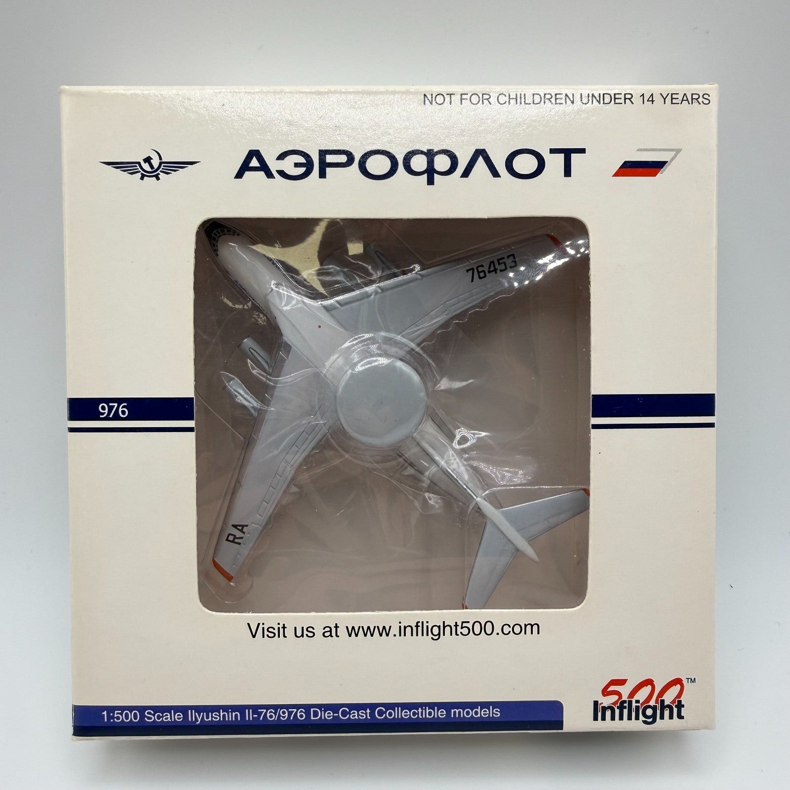 Herpa Wings 1:500 / Inflight500 Aeroflot IL-76 Radardome