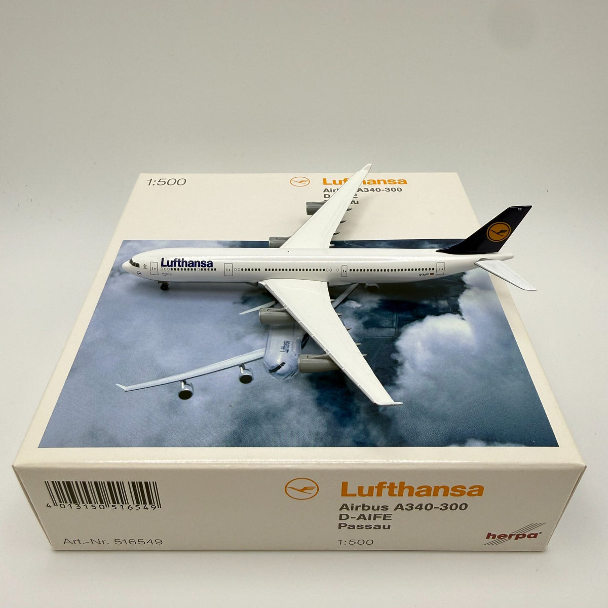 Herpa Wings 1:500 Lufthansa A340-300