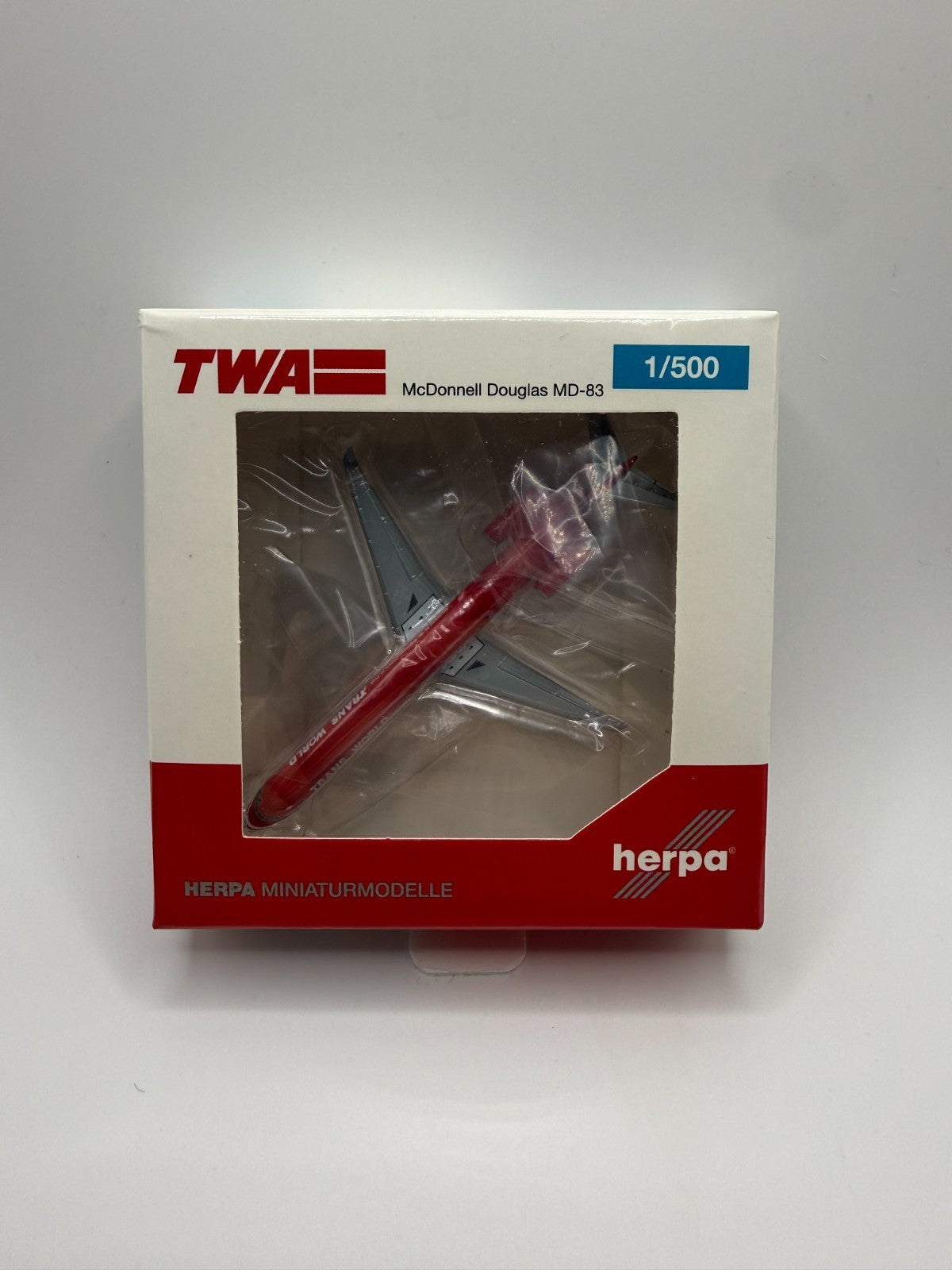 Herpa Wings 1:500 TWA MD-83
