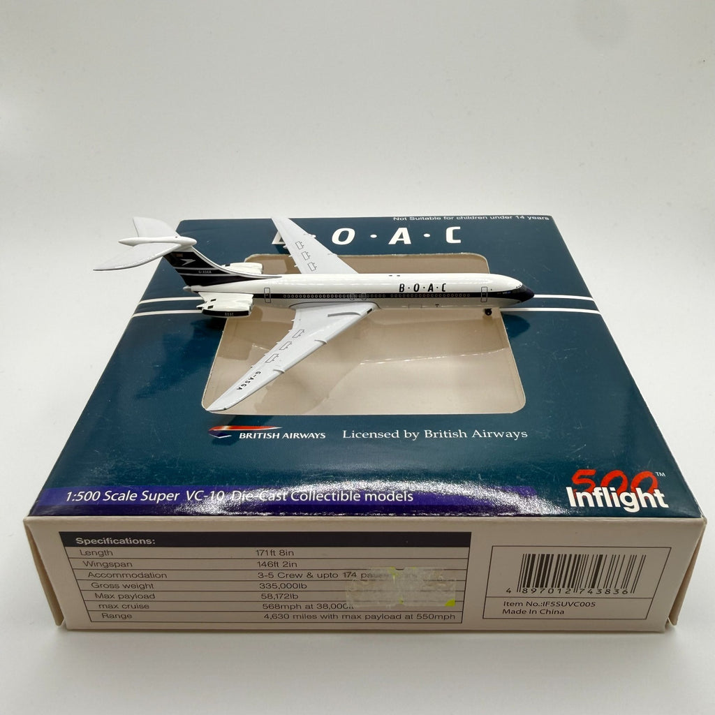 Herpa Wings / Inflight500 1:500 British Airways BOAC Super Vickers VC-10