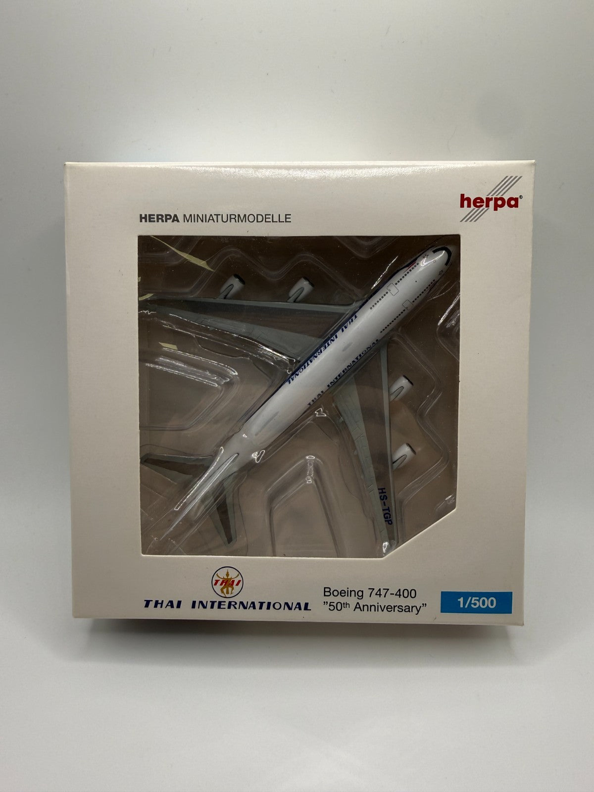 Herpa Wings 1:500 Thai International 747-400