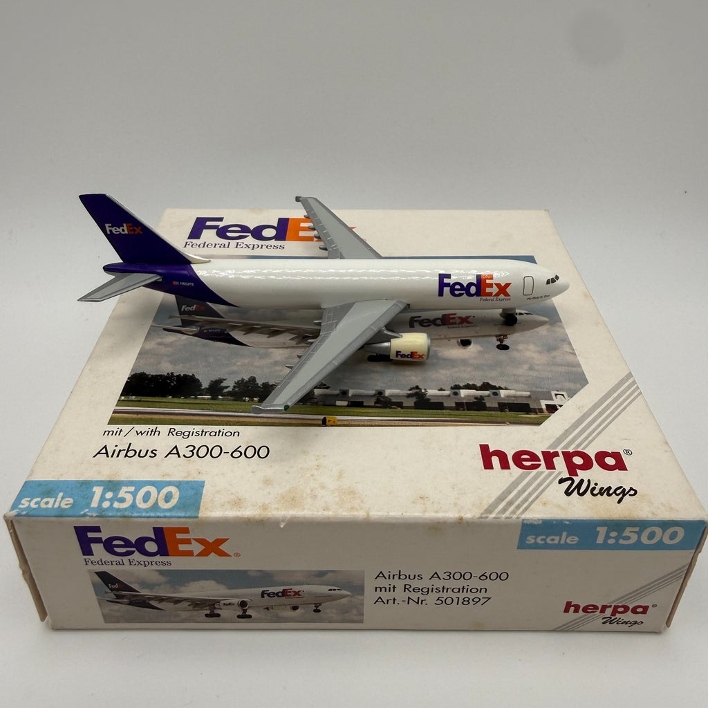 Herpa Wings 1:500 FedEx A300-600F