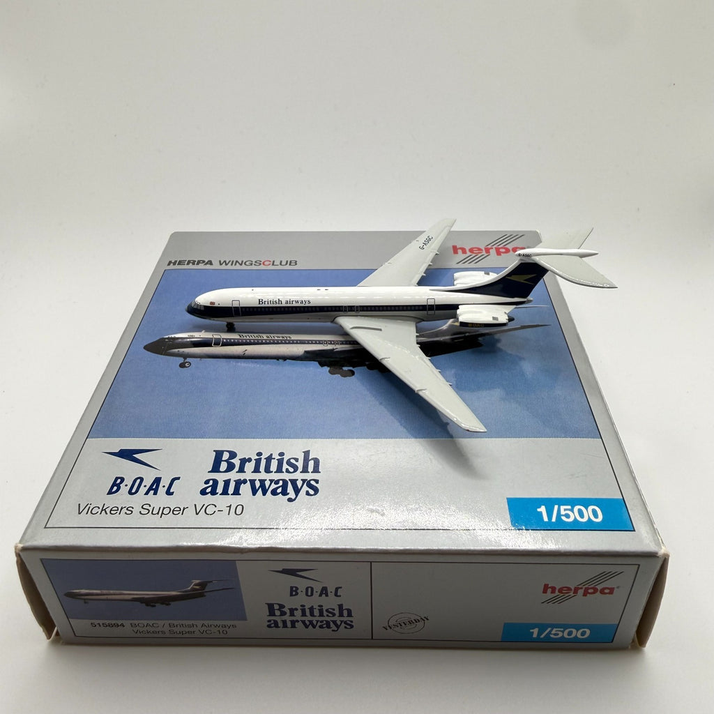 Herpa Wings 1:500 BOAC Super Vickers VC-10