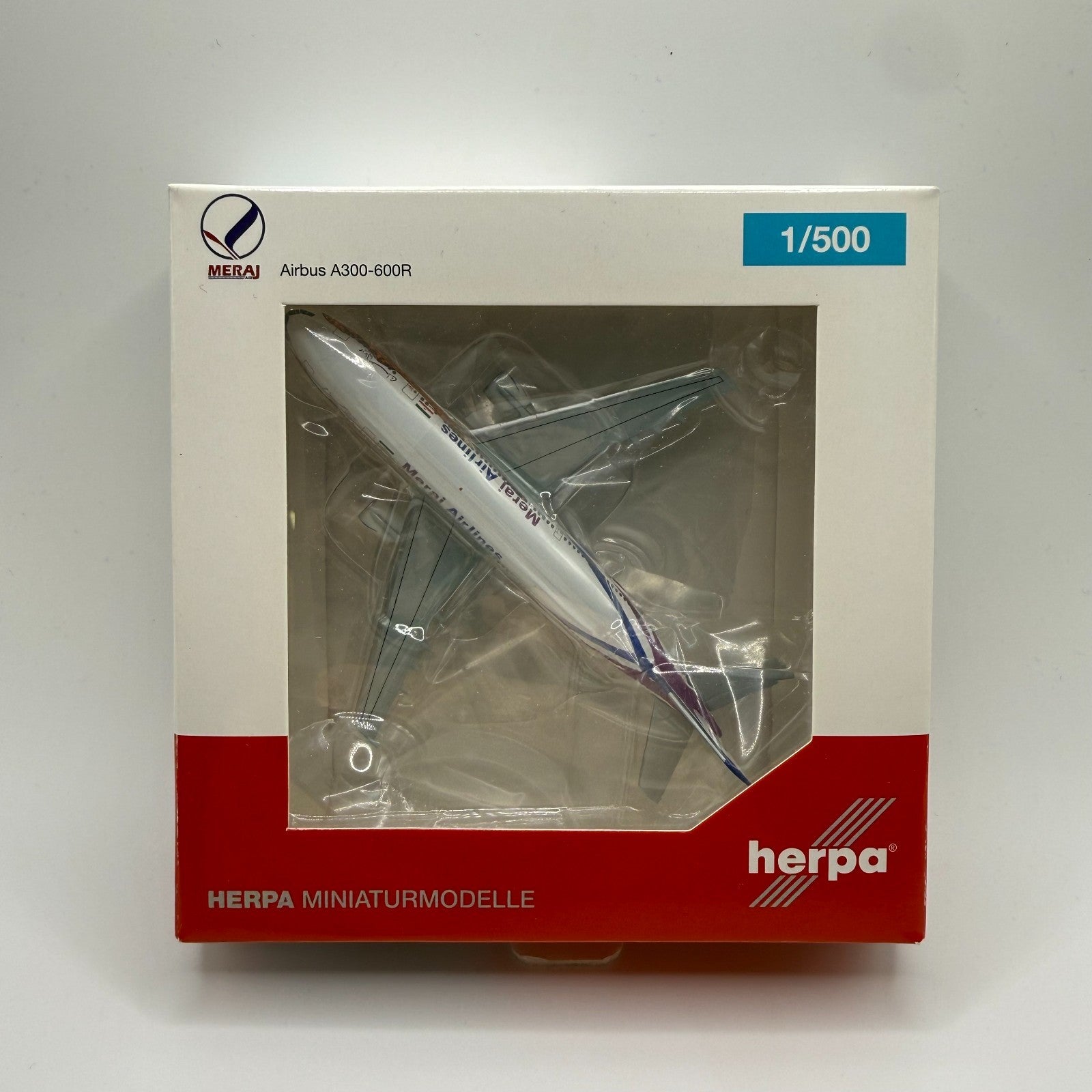 Herpa Wings 1:500 Meraj Airlines A300-600R