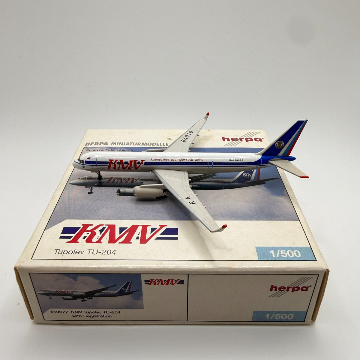 Herpa Wings 1:500 KMV Tu-204