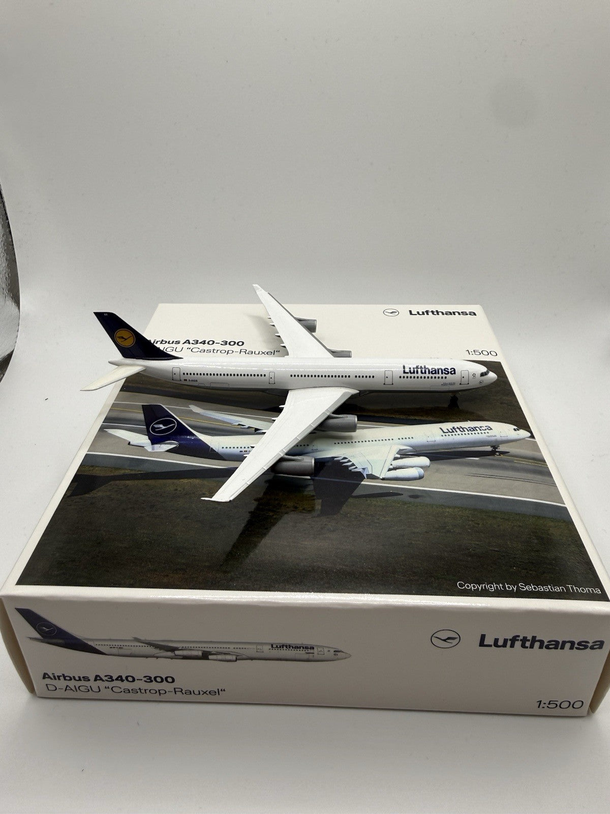 Herpa Wings 1:500 Lufthansa A340-300