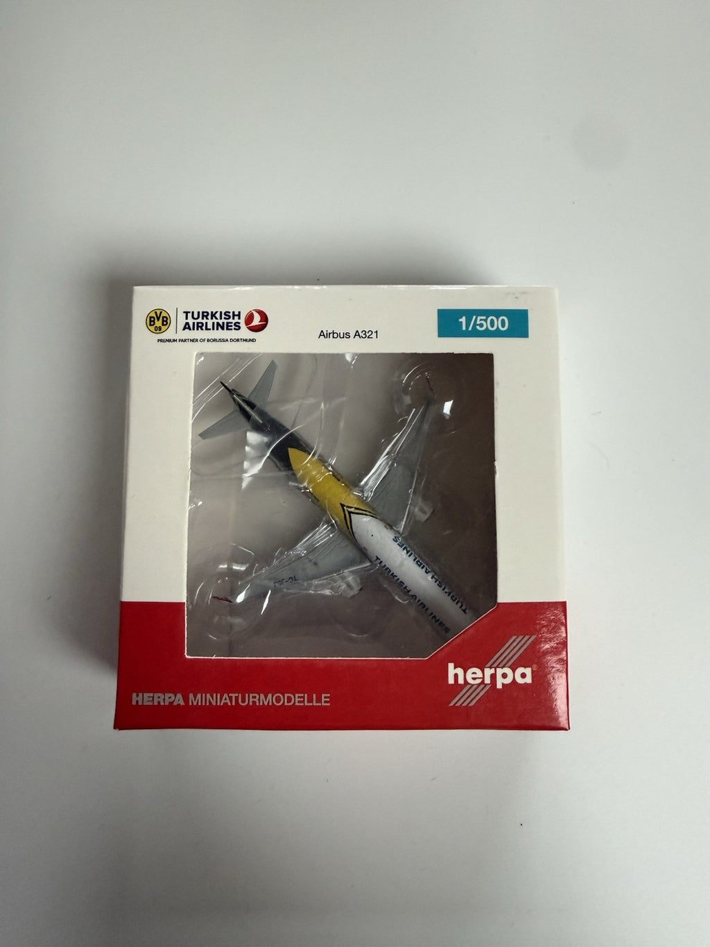 Herpa Wings 1:500 Turkish Airlines A321 BVB