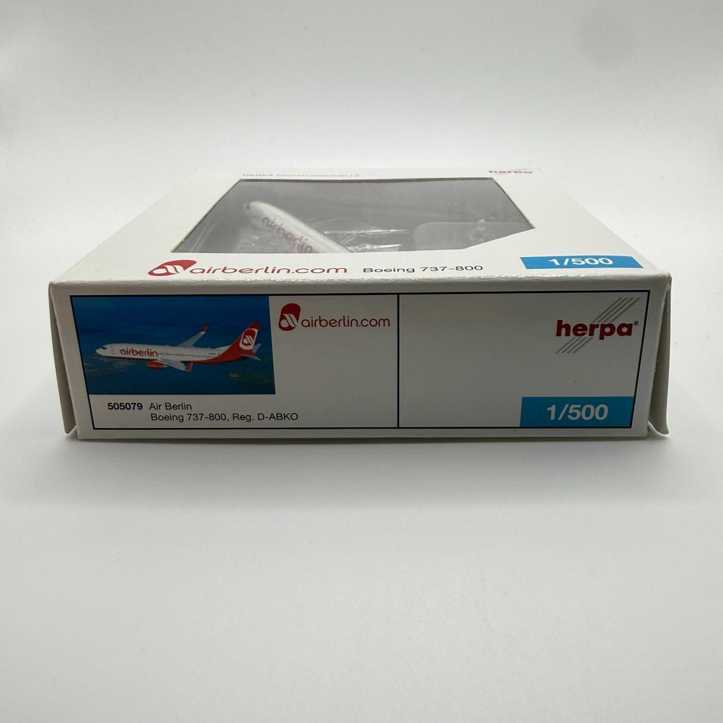 Herpa Wings 1:500 Air Berlin 737-800