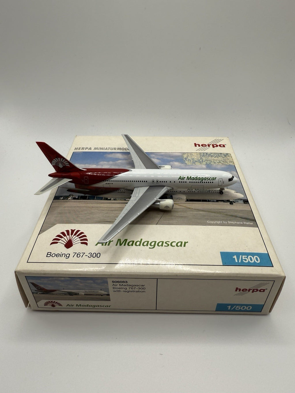 Herpa Wings 1:500 Air Madagascar 767-300