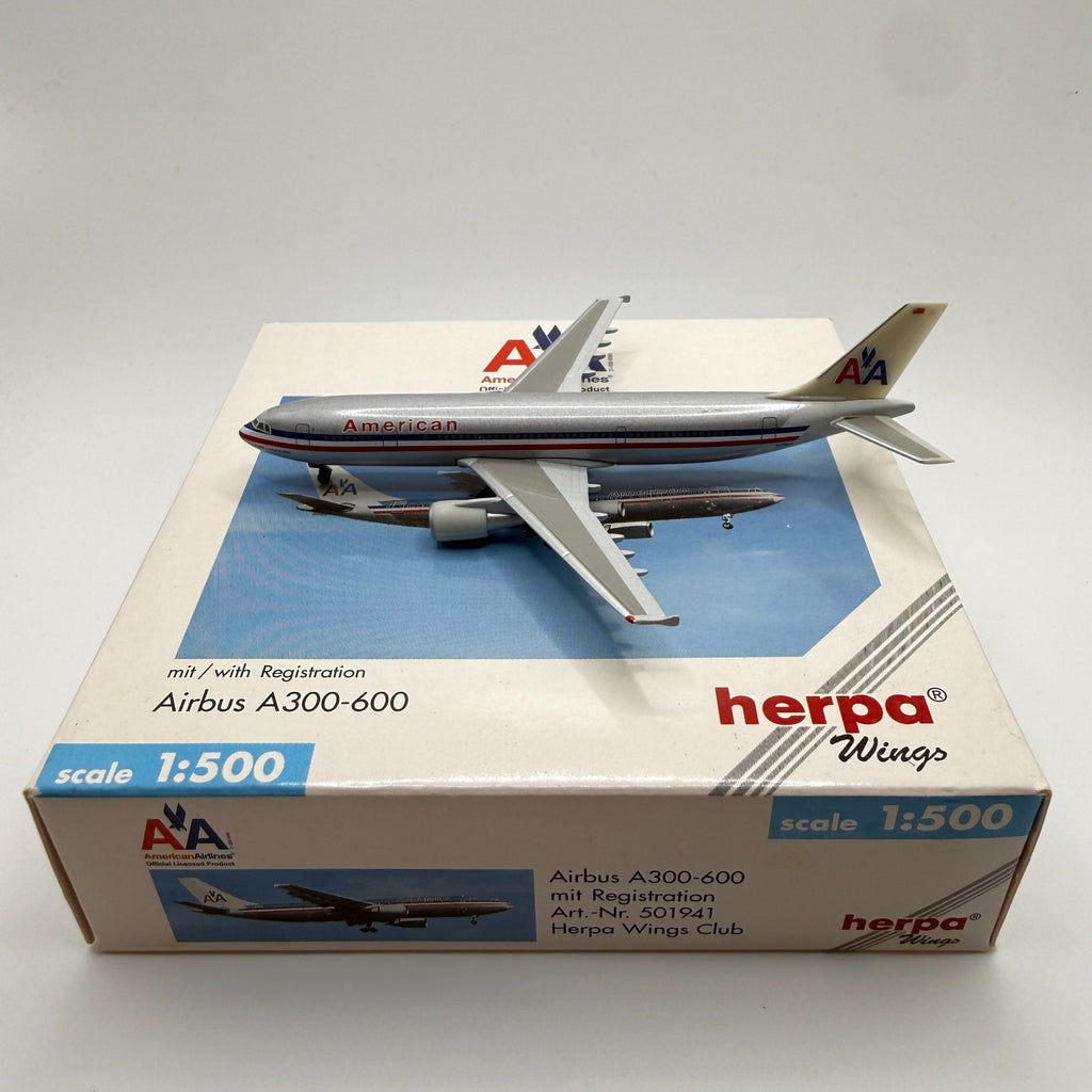 Herpa Wings 1:500 American Airlines A300-600