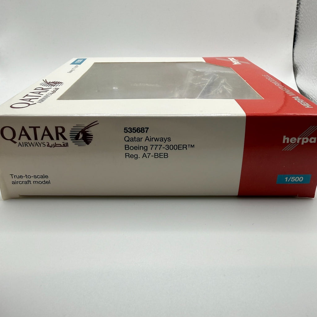 Herpa Wings 1:500 Qatar Airways 777-300ER World Cup