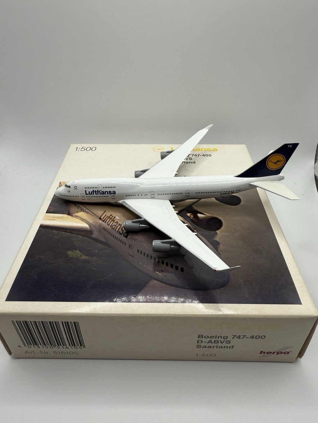 Herpa Wings 1:500 Lufthansa 747-400