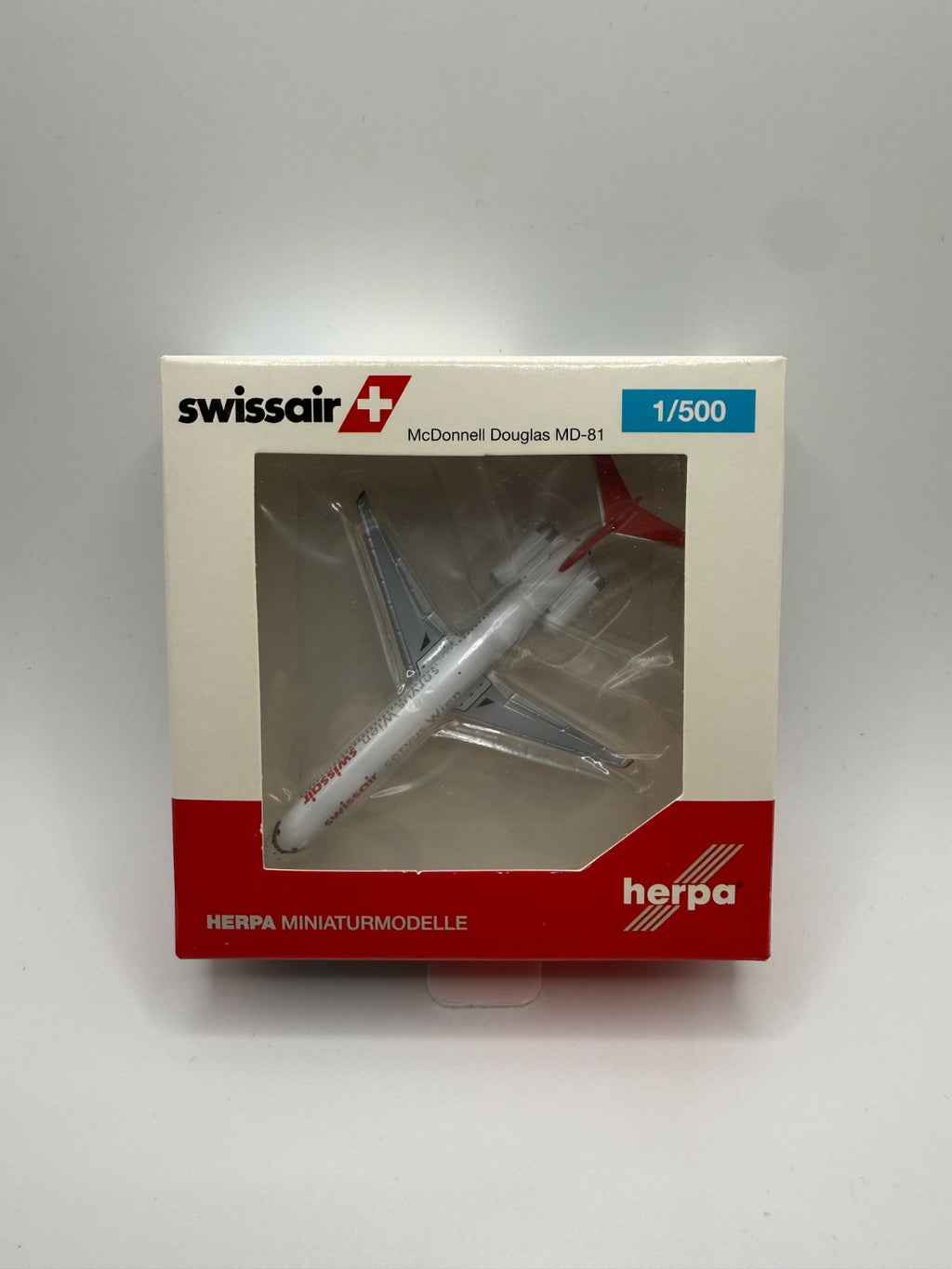 Herpa Wings 1:500 Swissair MD-81