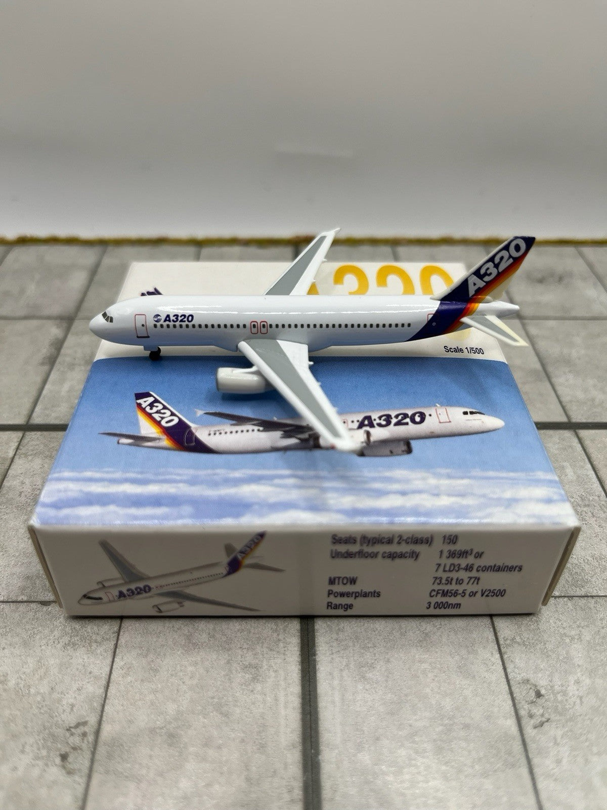 Herpa Wings 1:500 Airbus A320 Home Livery