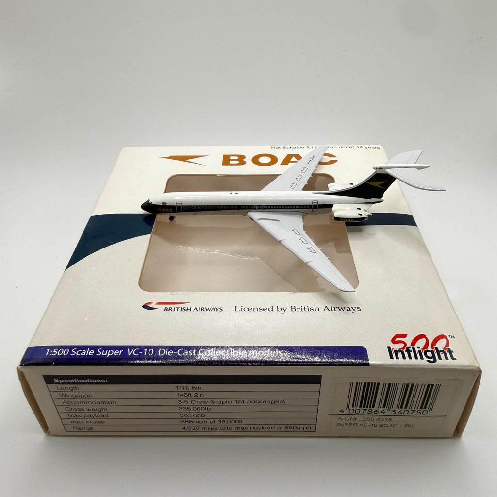 Herpa Wings / Inflight500 1:500 British Airways BOAC Super Vickers VC-10