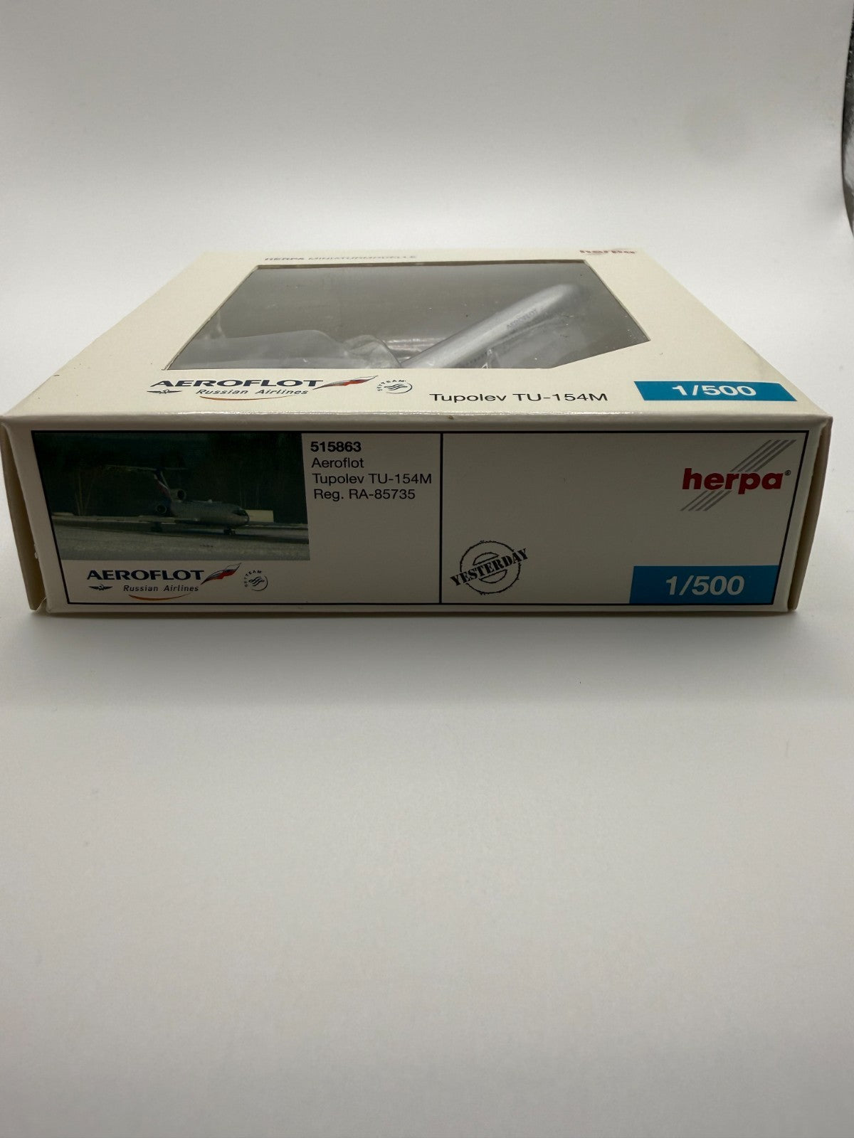 Herpa Wings 1:500 Aeroflot Tu-154M