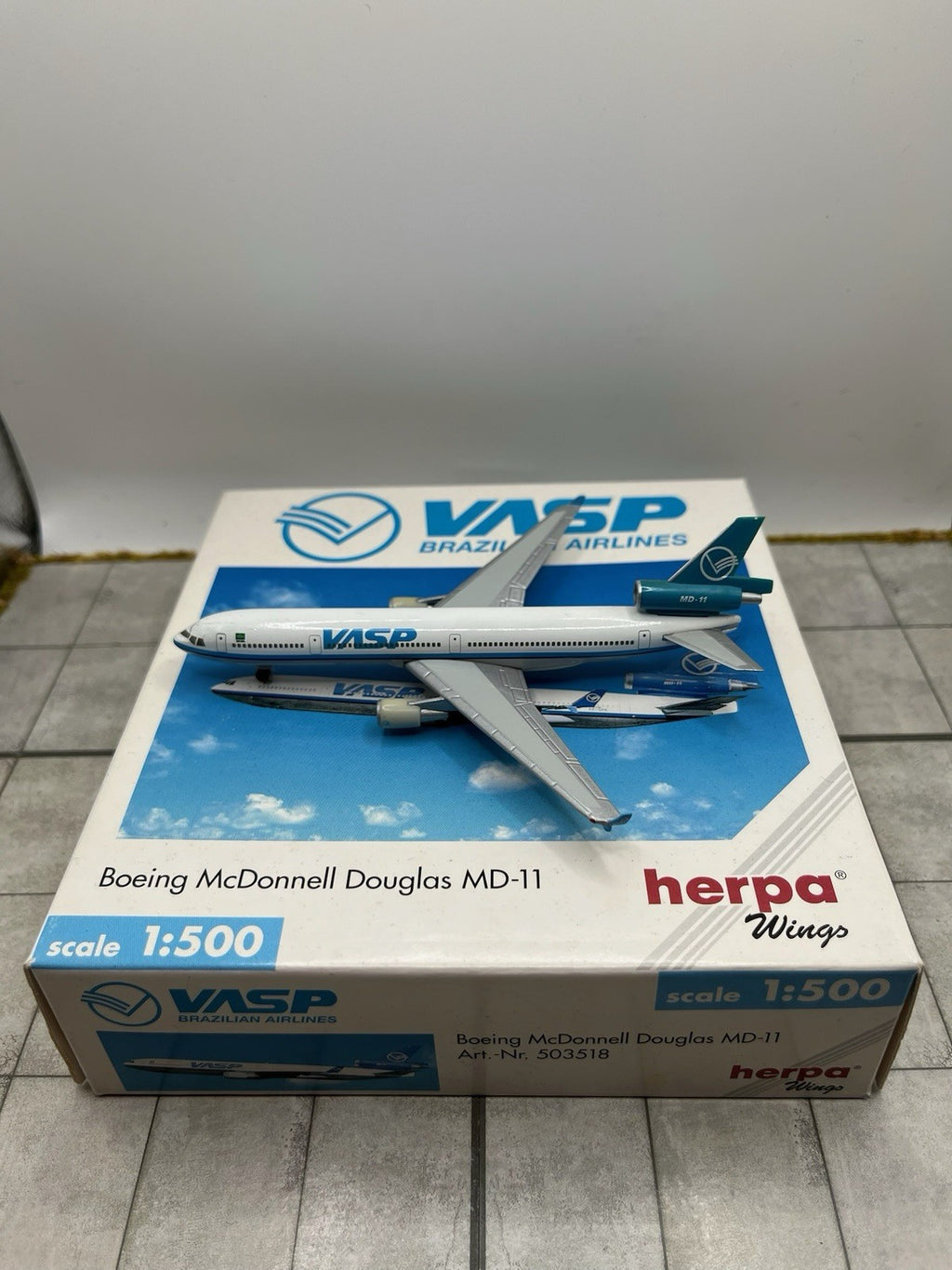 Herpa Wings 1:500 VASP MD-11